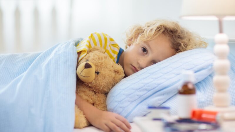 La vaccination contre la grippe, c’est aussi pour les enfants !