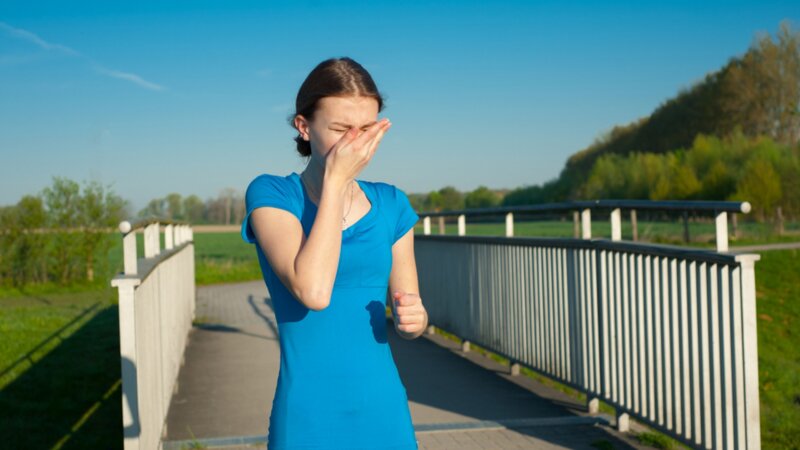 Allergie au pollen : comment faire (quand même) du sport ?