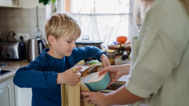 A l’école, l’encas sous condition…