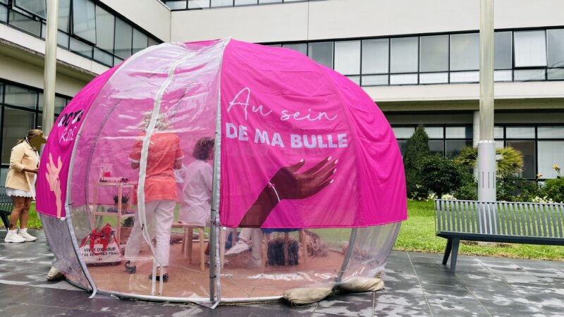 Cancer du sein métastatique : des bulles de bien-être