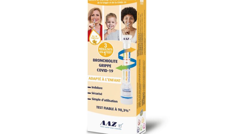 Bronchiolite, Covid-19 ou grippe ? Un autotest « 3 en 1 » qui ne fait pas l’unanimité