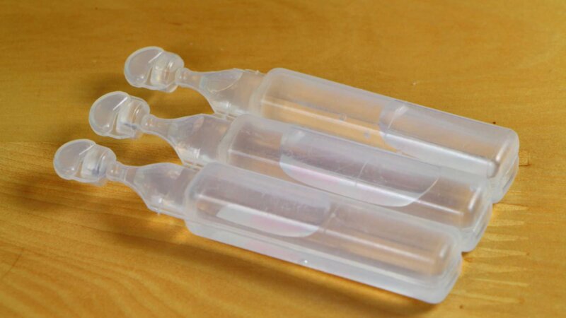 Sérum physiologique : rappel massif de plusieurs lots